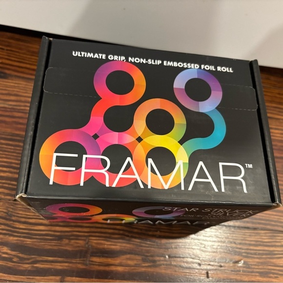 Framar Foil Roll Medium Embossed New In Box Highlighting Roll - Picture 2 of 4